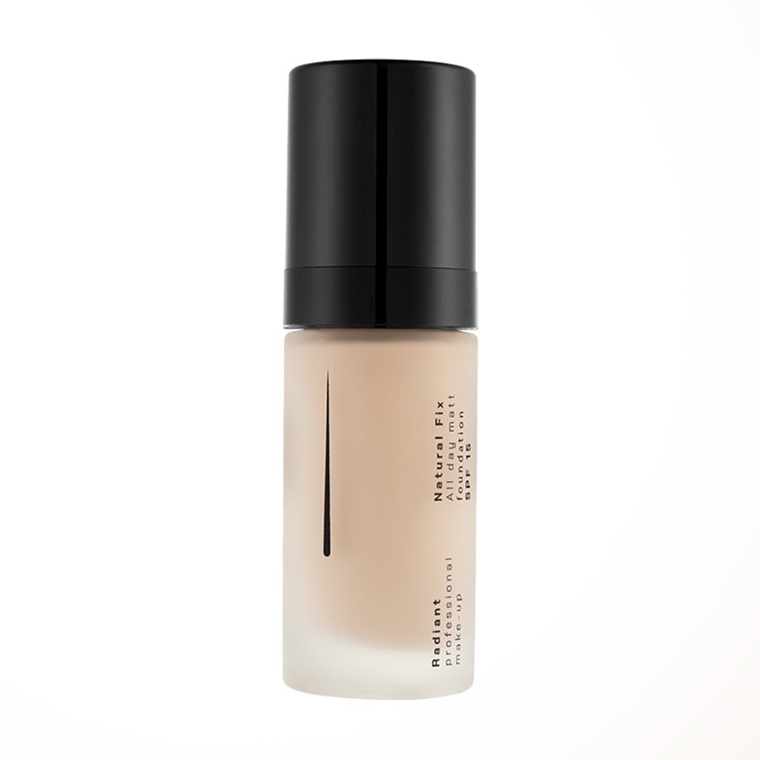 Матувальний тональний крем Radiant Natural Fix All Day Matt Make Up, SPF 15, 02 Caramel, 30 мл